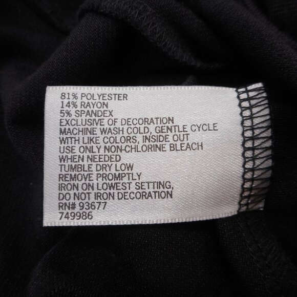 NWT Worthington Size XL Black Cardigan Sweater Sequin Embellished Dolman Sparkle - Picture 11 of 11